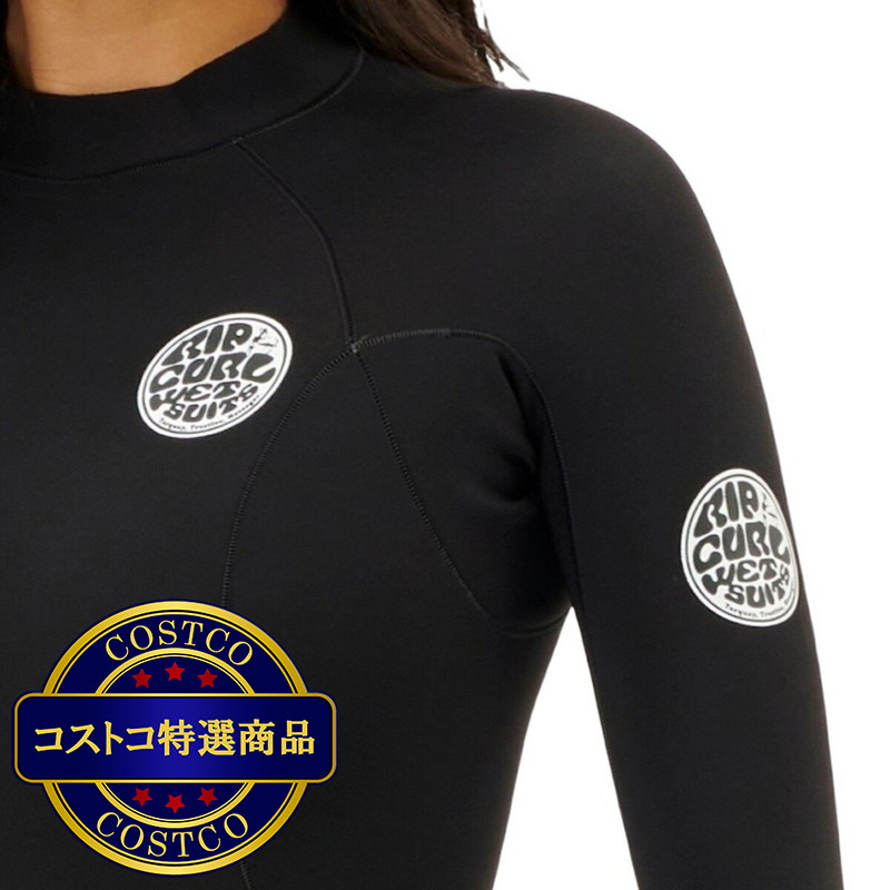 (コストコ) リップカールGボム 2.0 1mm バックジップ 女性用 ロングスリーブスプリングウェットスーツ 121WSP - 画像 (3)