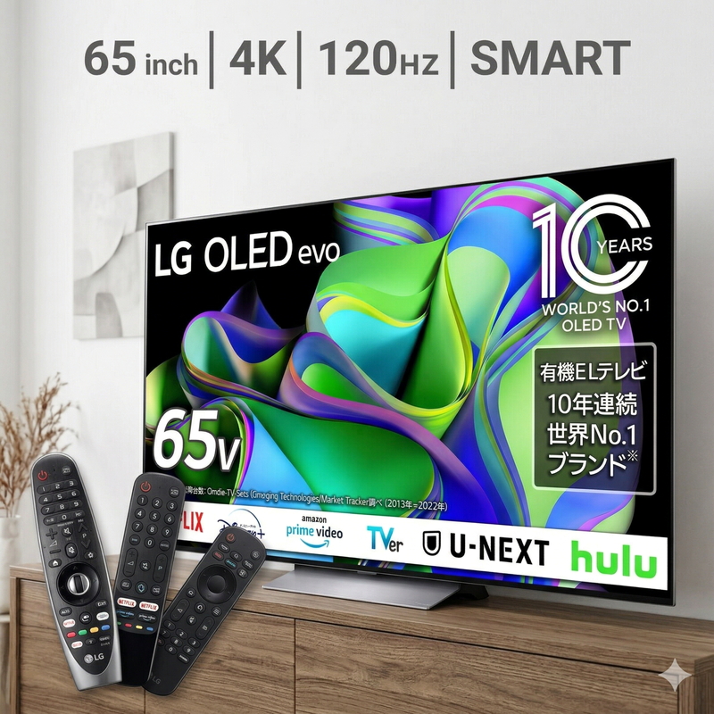 (コストコ) LG 65インチ 4K 有機ELテレビ OLED65C3PJA