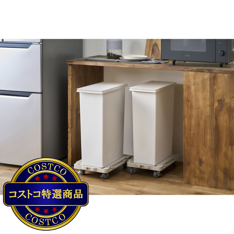 (コストコ) アイリスオーヤマ 連結ミニ平台車 5台セット ベージュ RMH-421/ブラック RMH-5 - 画像 (4)