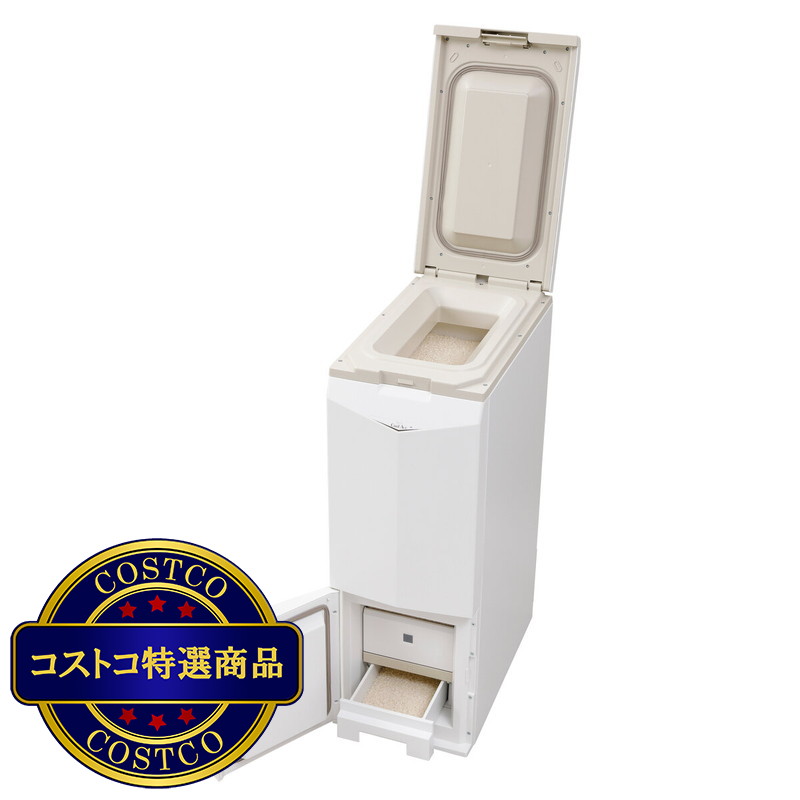 (コストコ) エムケー精工 保冷米びつ クールエース HK-331W - 画像 (2)
