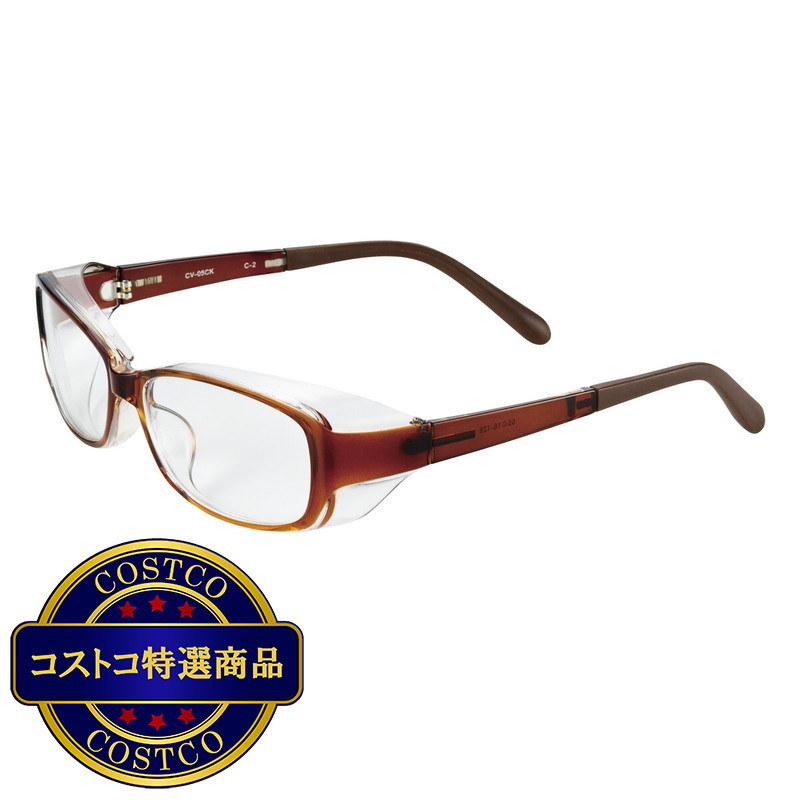 (コストコ) クリアヴェール 花粉防止メガネ CV05CK - 画像 (2)
