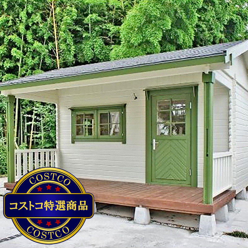 (コストコ) ビックボックス ミニログハウスキット ロマーニ 6.0帖サイズ - 画像 (3)