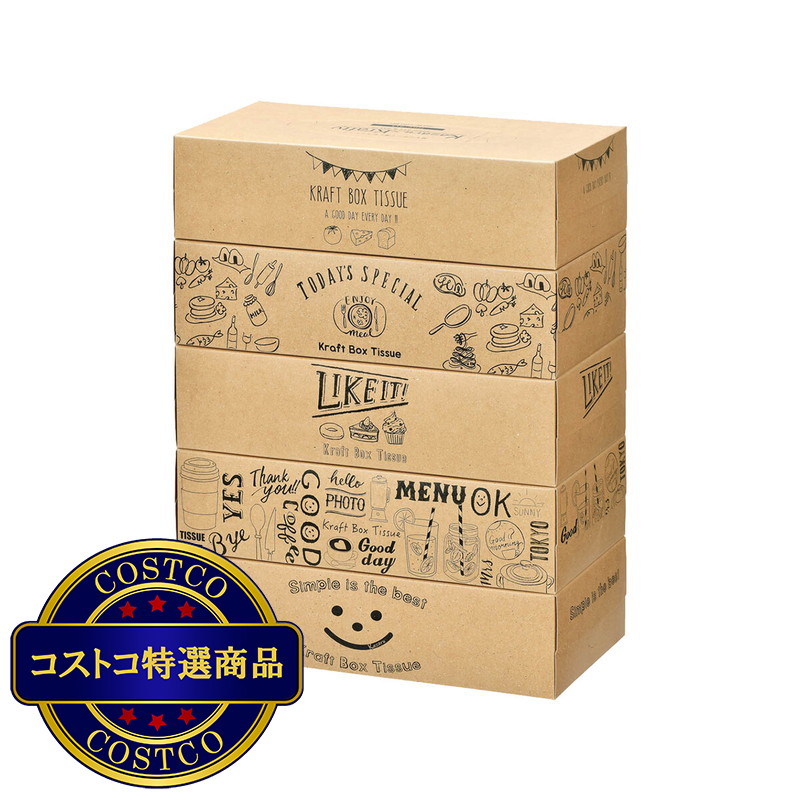(コストコ) エルモア Kazaru×Krafty ラインアート 180組 1ケース5箱入り x 10パック