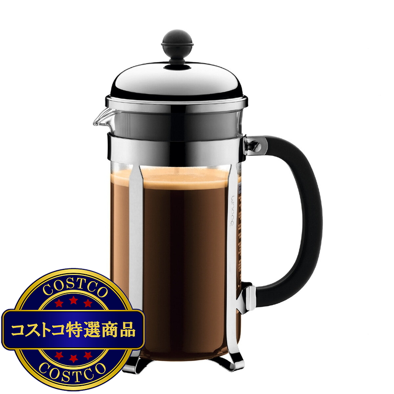 ボダム シャンボール フレンチプレス コーヒーメーカー 1L