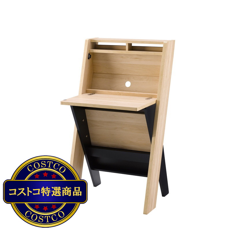 (コストコ) 朝日木材加工 L-forme ライティングデスクLFM-1160DE-NA - 画像 (2)