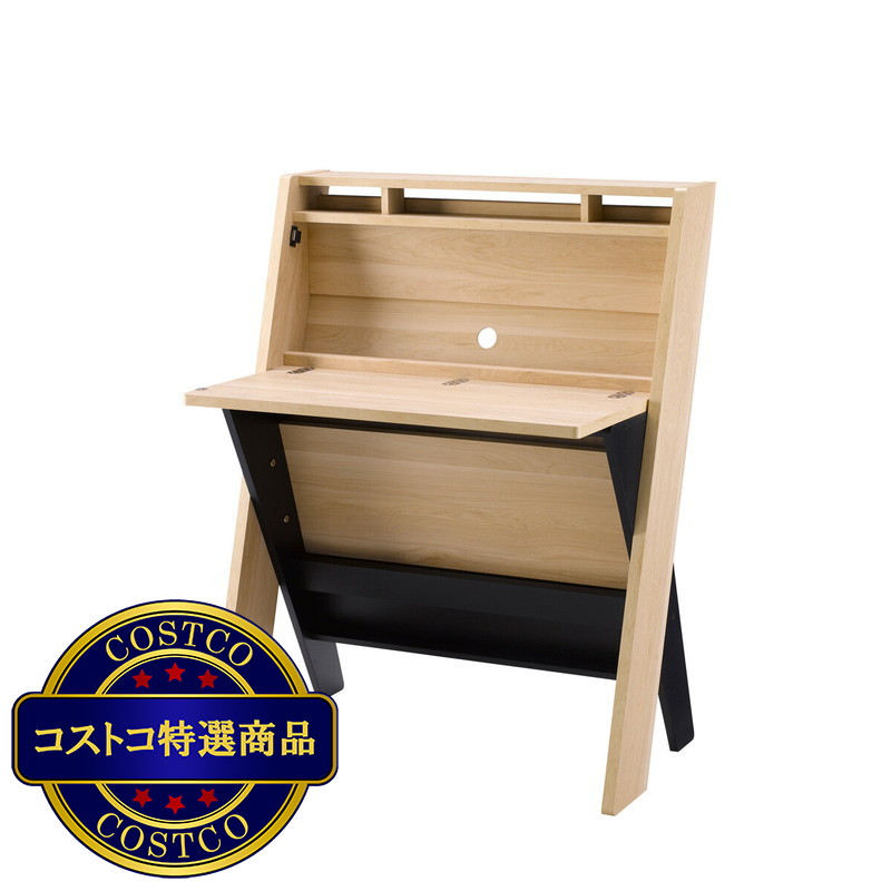 (コストコ) 朝日木材加工 L-forme ライティングデスク LFM-1185DE-NA - 画像 (2)