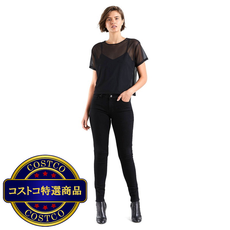 (コストコ) リーバイス 711 スキニー ジーンズ ソフトブラック