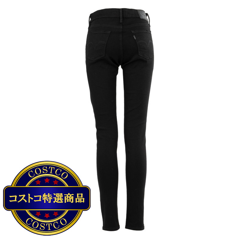 (コストコ) リーバイス 711 スキニー ジーンズ ソフトブラック - 画像 (3)
