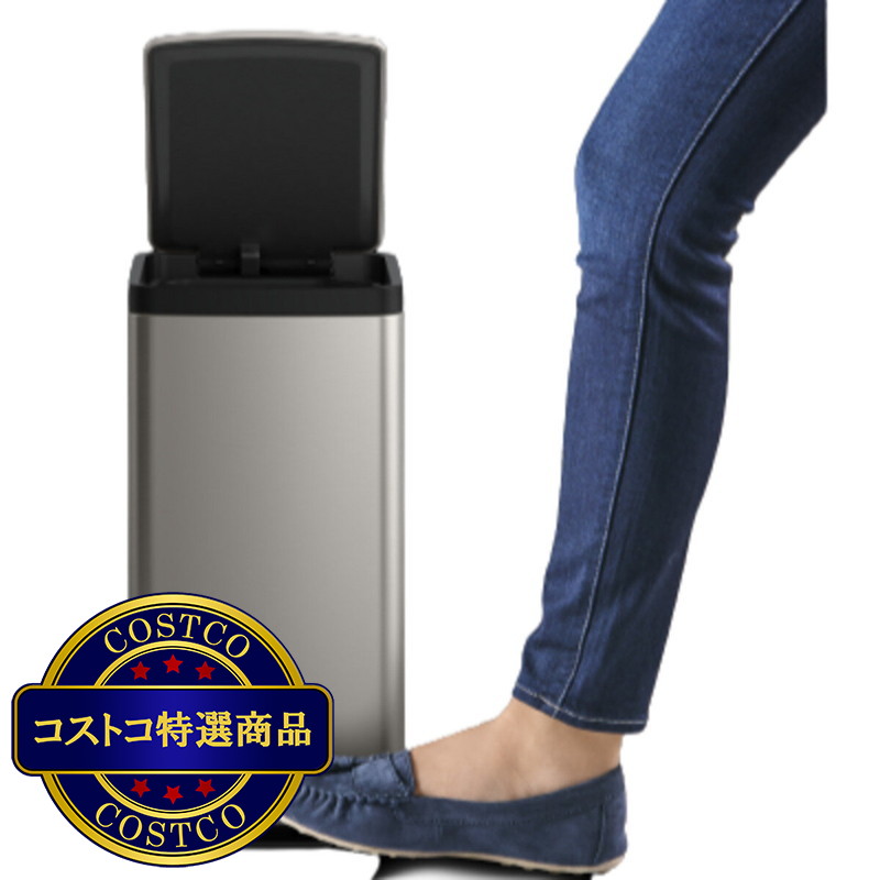 (コストコ) Kohler(コーラー)6リッター ステンレスゴミ箱 2個セット - 画像 (4)