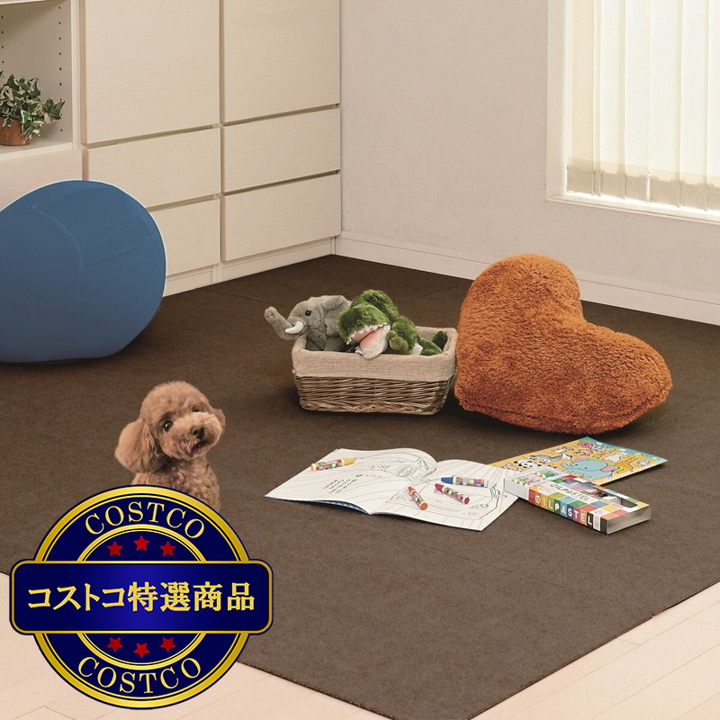 (コストコ) LEC(レック)吸着タイルマット 45x45cm 16枚入り - 画像 (3)