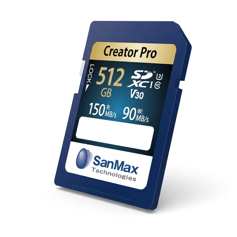 (コストコ) サンマックス SDXCカード 512GB Creator Pro