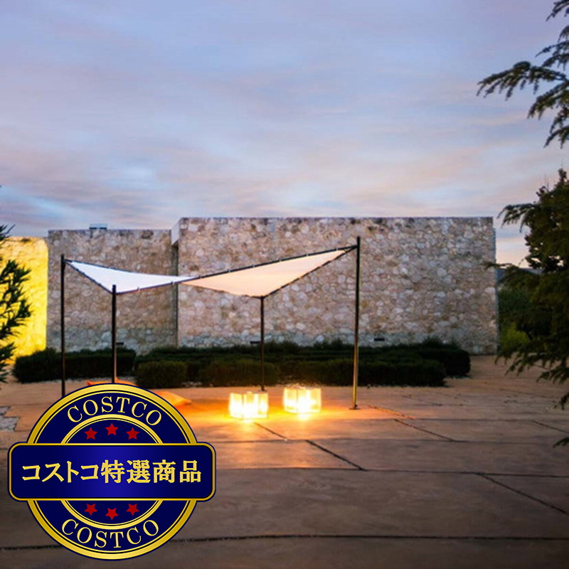 (コストコ) タカショー バタフライガゼボ (W366.5×D366.5×H281.5㎝) - 画像 (4)