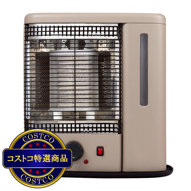 (コストコ) QUADS ELスチーム加湿機能付 電気ストーブ WARMTH QS213