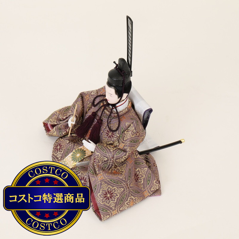 (コストコ) フジキ工芸 ひな人形 親王飾り 4K11-CS-117 - 画像 (4)