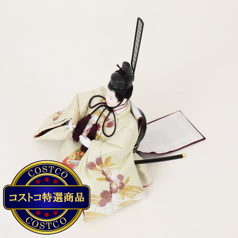 (コストコ) フジキ工芸 ひな人形 親王飾り 4K11-CS-119 - 画像 (4)