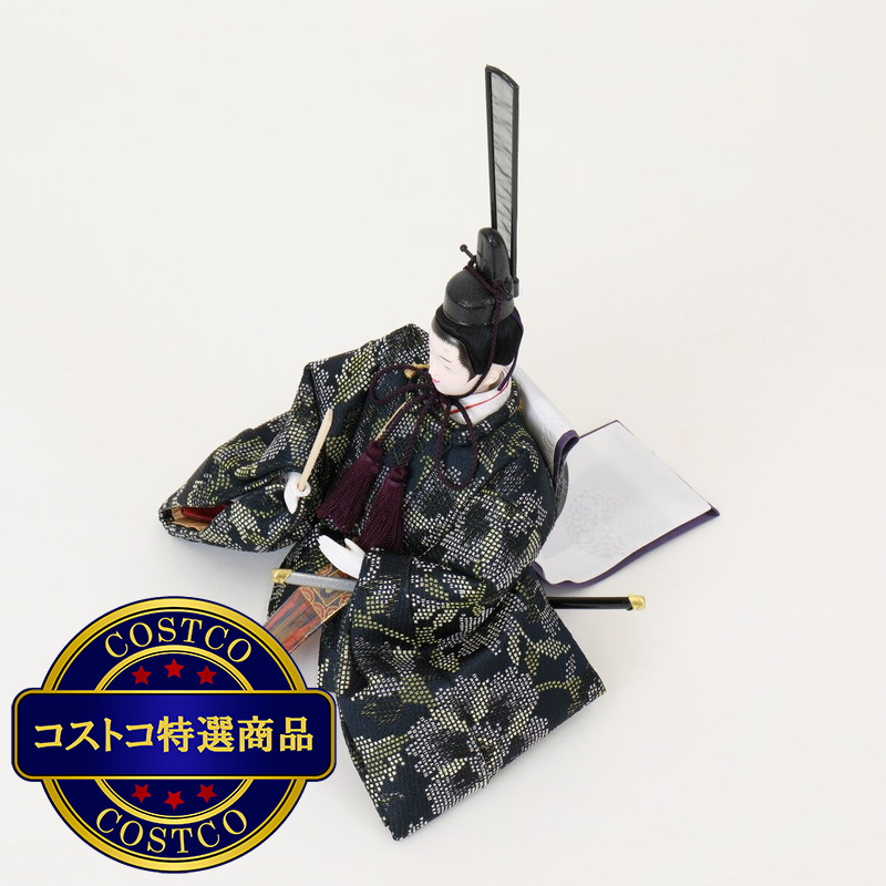 (コストコ) フジキ工芸 ひな人形 親王収納飾り 4K12-CS-202 - 画像 (4)
