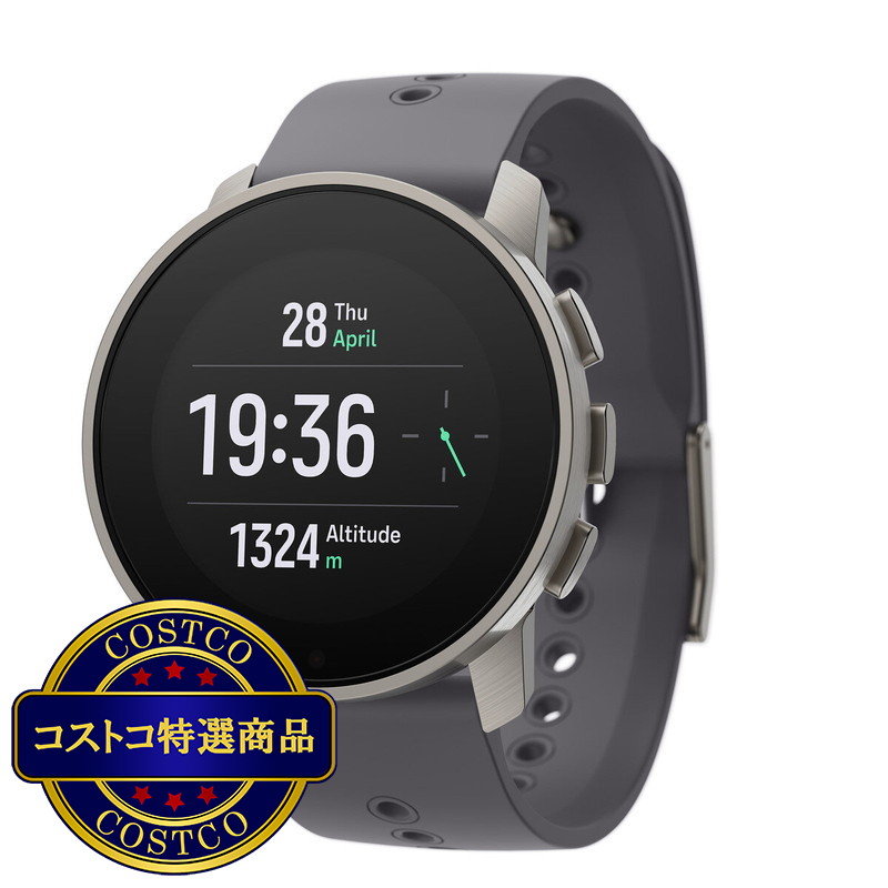 (コストコ) スント 9 ピーク プロ チタニウム 多機能スポーツウォッチ  スレート