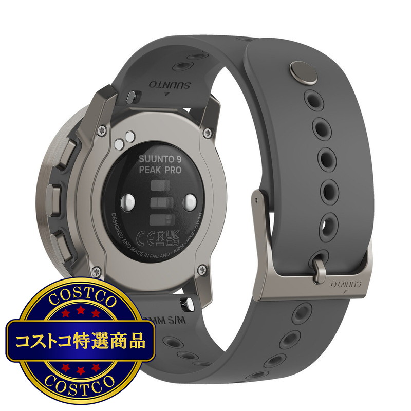 (コストコ) スント 9 ピーク プロ チタニウム 多機能スポーツウォッチ スレート - 画像 (3)