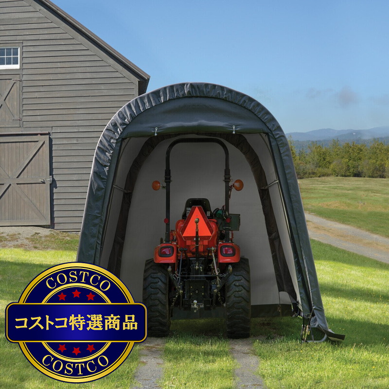 (コストコ) シェルターロジック 屋外収納物置 10x10x8ft (3x3x2.6m) - 画像 (3)