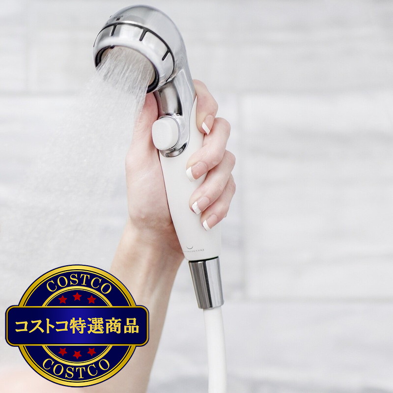 (コストコ) ウォータークチュール カートリッジ式シャワーヘッド WS301-CB/WS301-CW - 画像 (3)