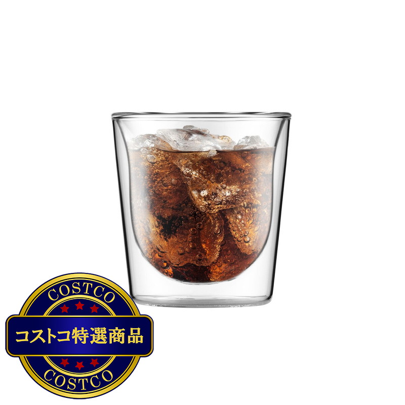 (コストコ) ボダム スカル ダブルウォール グラス 200ml - 画像 (2)