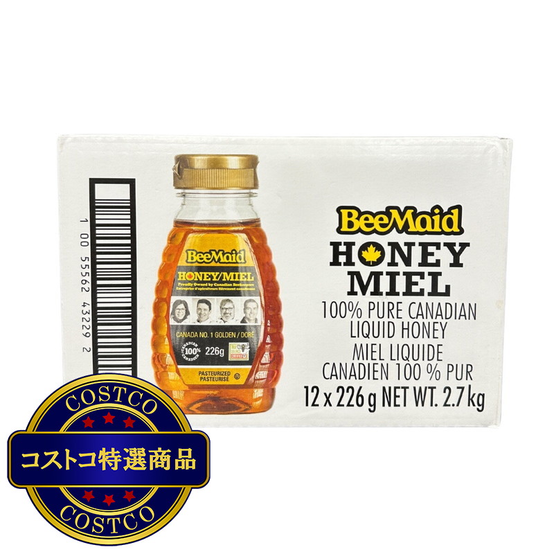 (コストコ) BeeMaid ゴールデンハニー 226gｘ12本