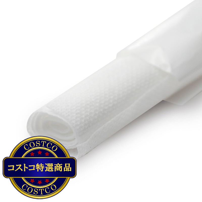 (コストコ) コットン 厚手大判 おしぼり 個包装100本入り - 画像 (3)