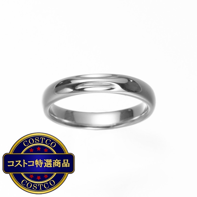 (コストコ) プラチナ 950 マリッジリング ハーモニー 3mm 幅