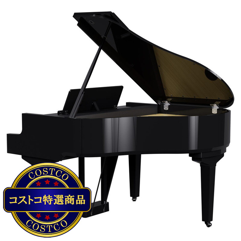 (コストコ) ローランド 電子グランドピアノ GP-9-PES 黒塗鏡面艶出し塗装仕上げ - 画像 (4)