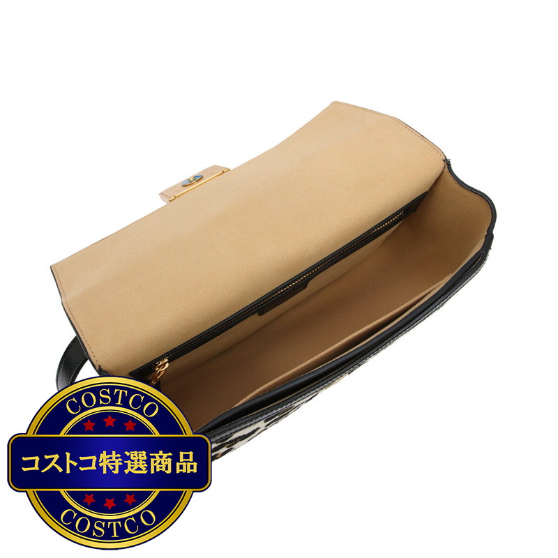 (コストコ) ケイト スペード ショルダーバッグ M - レオパード - 画像 (4)