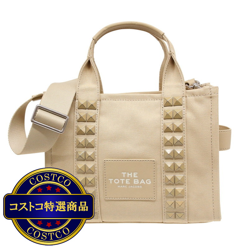 (コストコ) マークジェイコブス ザ ミニ トートバッグ - ベージュ