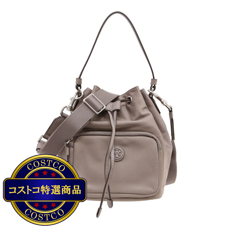 (コストコ) トリーバーチ バケットバッグ - グレー