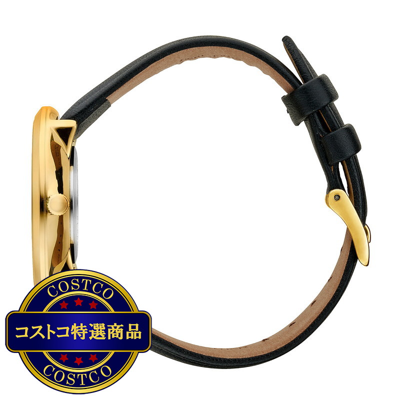 (コストコ) ユーエスポロアッスン クォーツ ウォッチ ホワイト x ブラック US-24WHBK - 画像 (3)