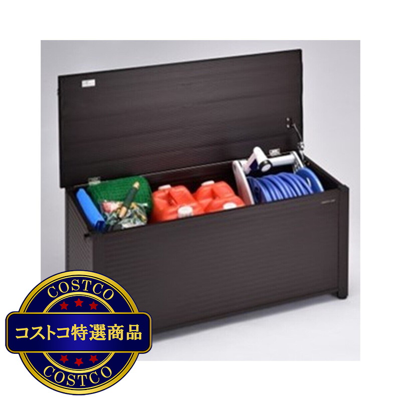 (コストコ) グリーンライフ アルミベンチストッカー 幅114cm ABS-114P - 画像 (2)