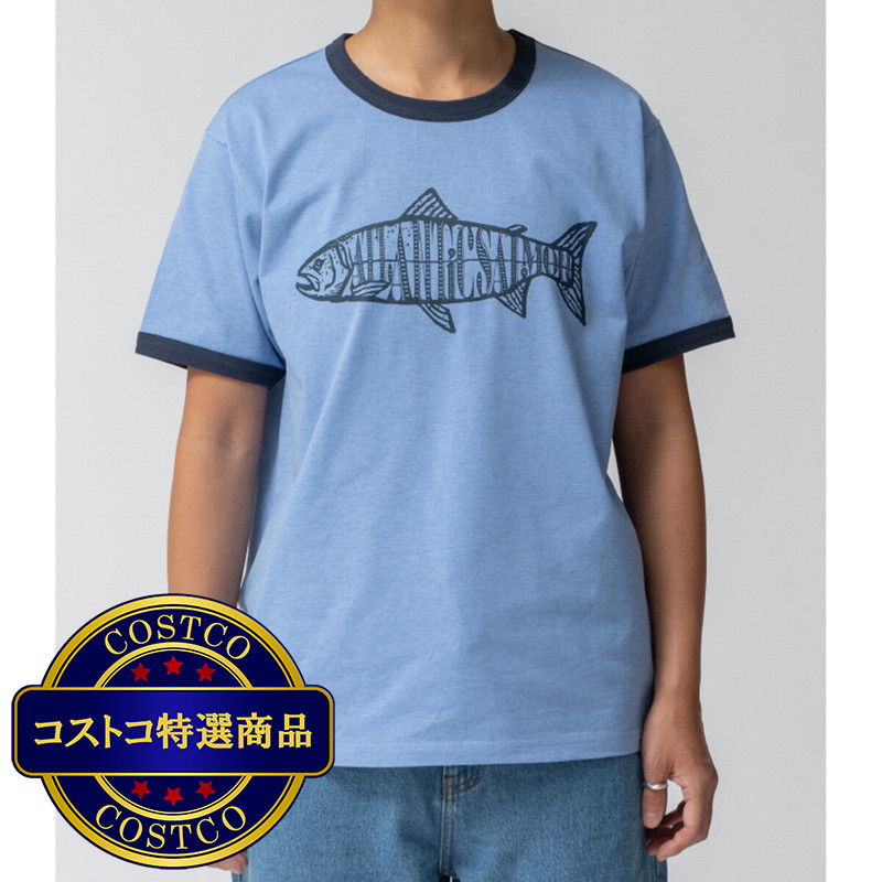 (コストコ) ビームスデザイン レディース リンガー半袖Tシャツ