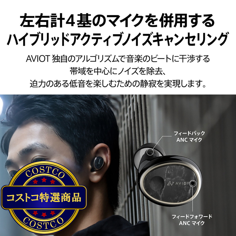 AVIOT 完全ワイヤレスイヤホン TE-BD11tR - 画像 (2)