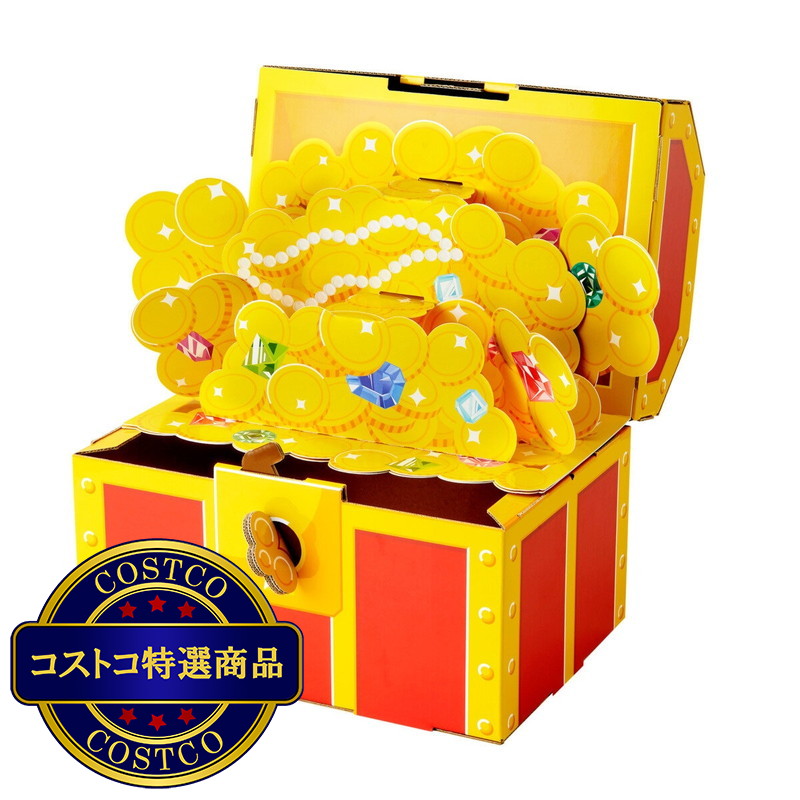 (コストコ) giftool 宝箱 金銀財宝 Mサイズ x 10 - 画像 (2)