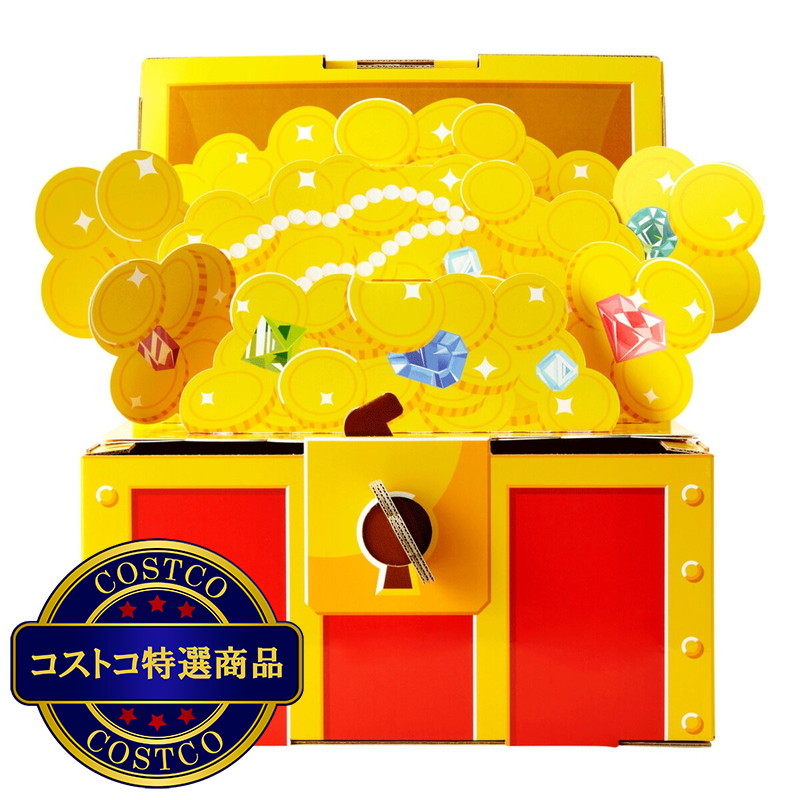 (コストコ) giftool 宝箱 金銀財宝 Ｍサイズ x 10