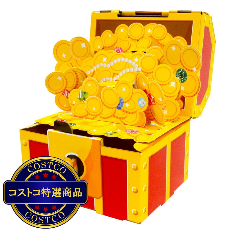 (コストコ) giftool 宝箱 金銀財宝 Sサイズ x 10
