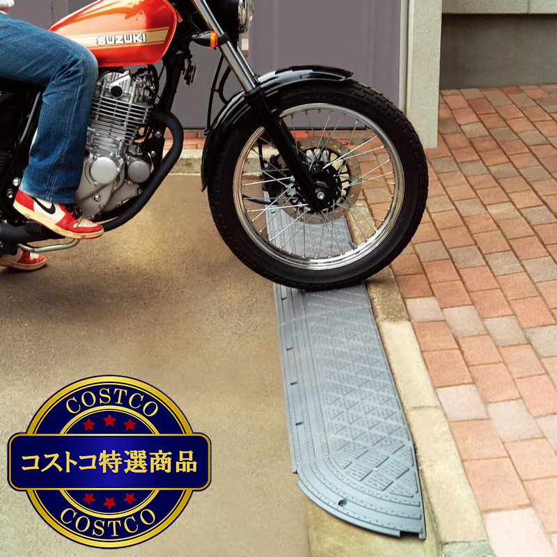 (コストコ) アイリスオーヤマ 段差プレート コーナータイプ NDP-270CE グレー 高さ10cm - 画像 (3)
