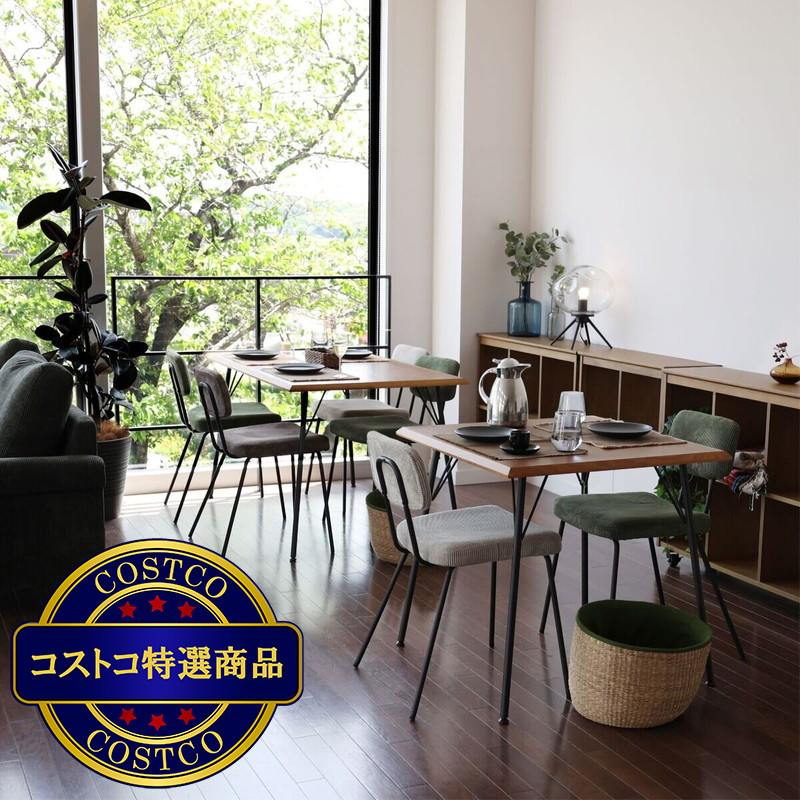 (コストコ) コーデュロイダイニングチェア - 画像 (4)