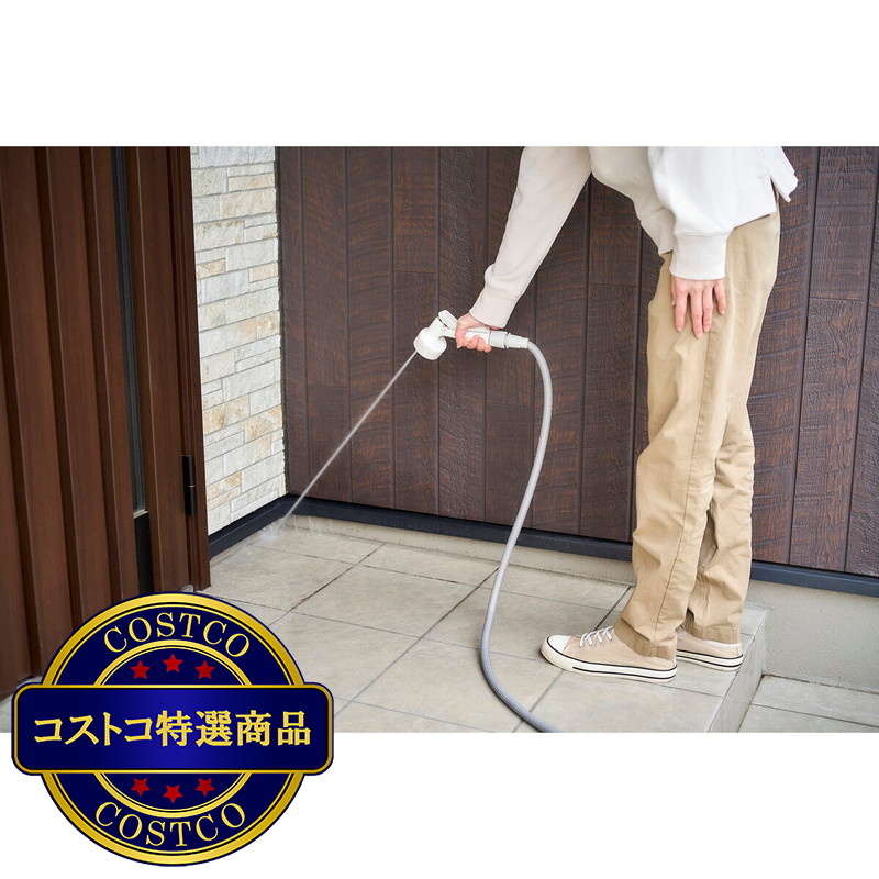 (コストコ) アイリスオーヤマ 伸縮ホース 15m ポータブルセット SHP-15 - 画像 (4)