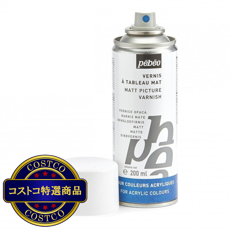 (コストコ) ペベオ バーニッシュ 油性 スプレー 200ml - 画像 (2)