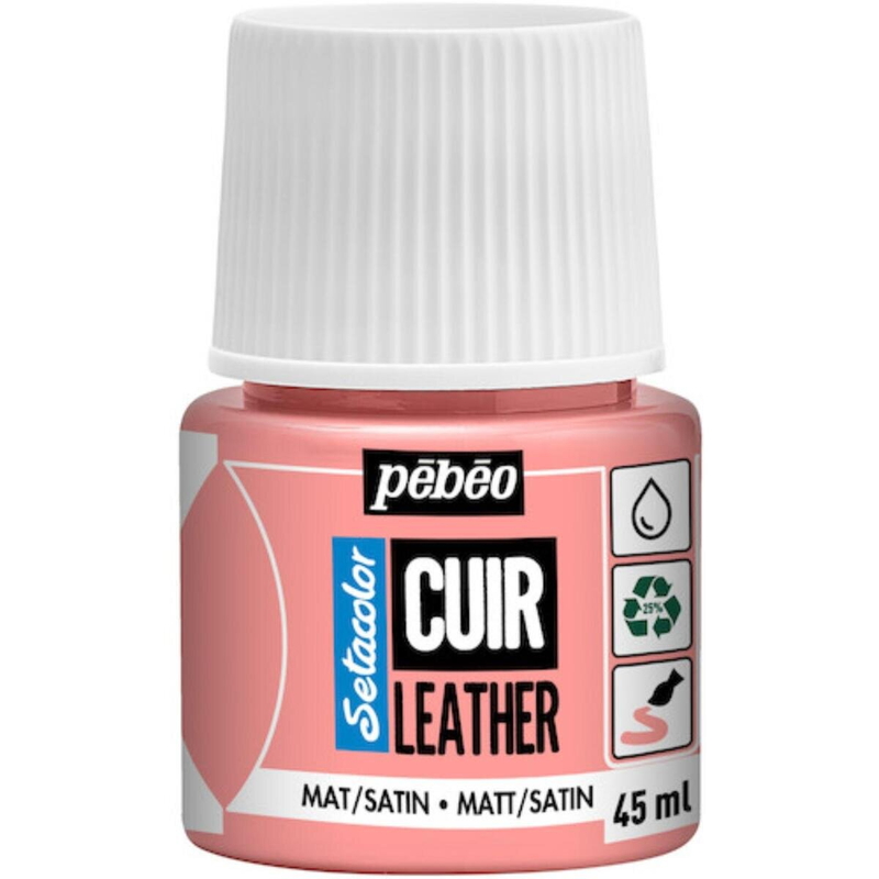 ペベオ セタカラー レザー（革・合皮用）45ml 桜ピンク