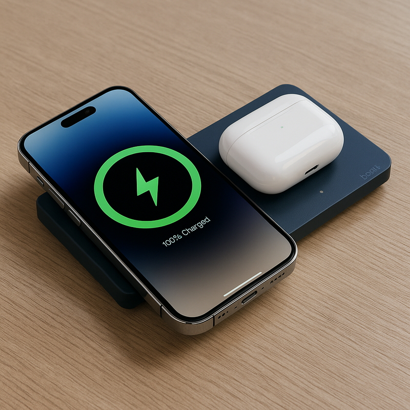 (コストコ) Belkin BoostCharge Pro MagSafe 2-in-1磁気ワイヤレス充電器 15W - 画像 (2)