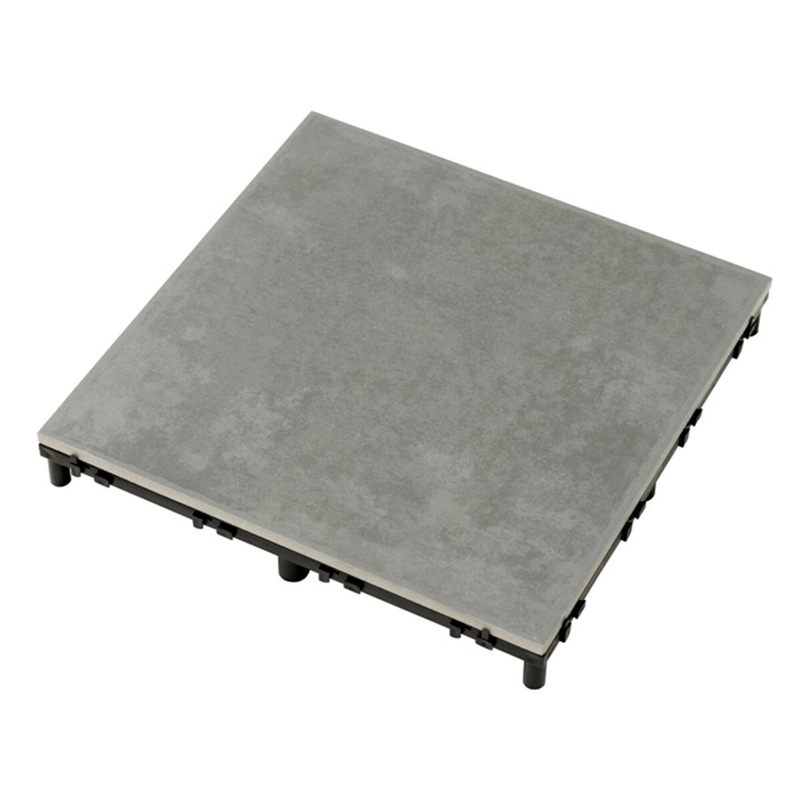 タカショー敷くだけタイル磁器 9枚組 JBG-BC/9S ベージュ／ダークグレー／ライトグレー