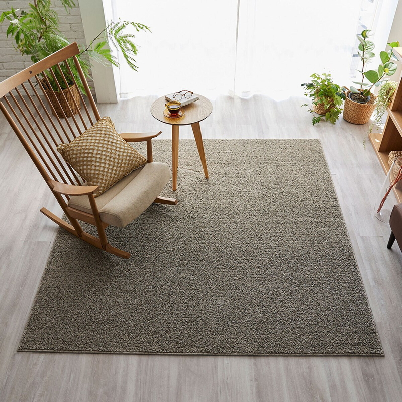 (コストコ) スミノエ ウォッシャブルラグ ソル 190 x 190cm グレージュ