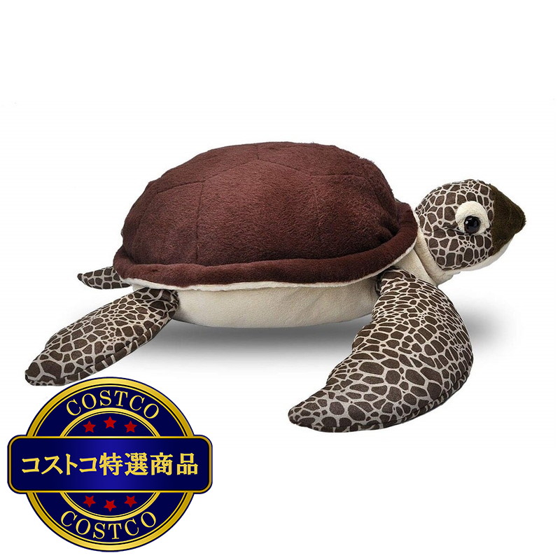(コストコ) ワイルドリパブリック ウミガメ ぬいぐるみ 特大 - 画像 (4)