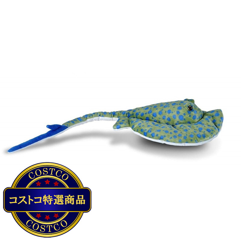 (コストコ) ワイルドリパブリック ルリホシエイ ぬいぐるみ エイ - 画像 (4)