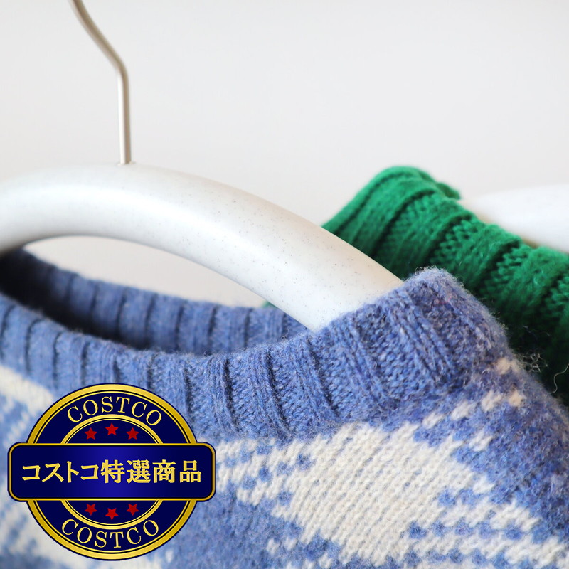 (コストコ) チャナカンパニー Balmy Hanger(バルミーハンガー) 服を傷めない まろやかハンガー 5本セット TP-ECM03-38-5ST - 画像 (4)